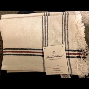 Hearth & Hand Christmas placemats 14x19in